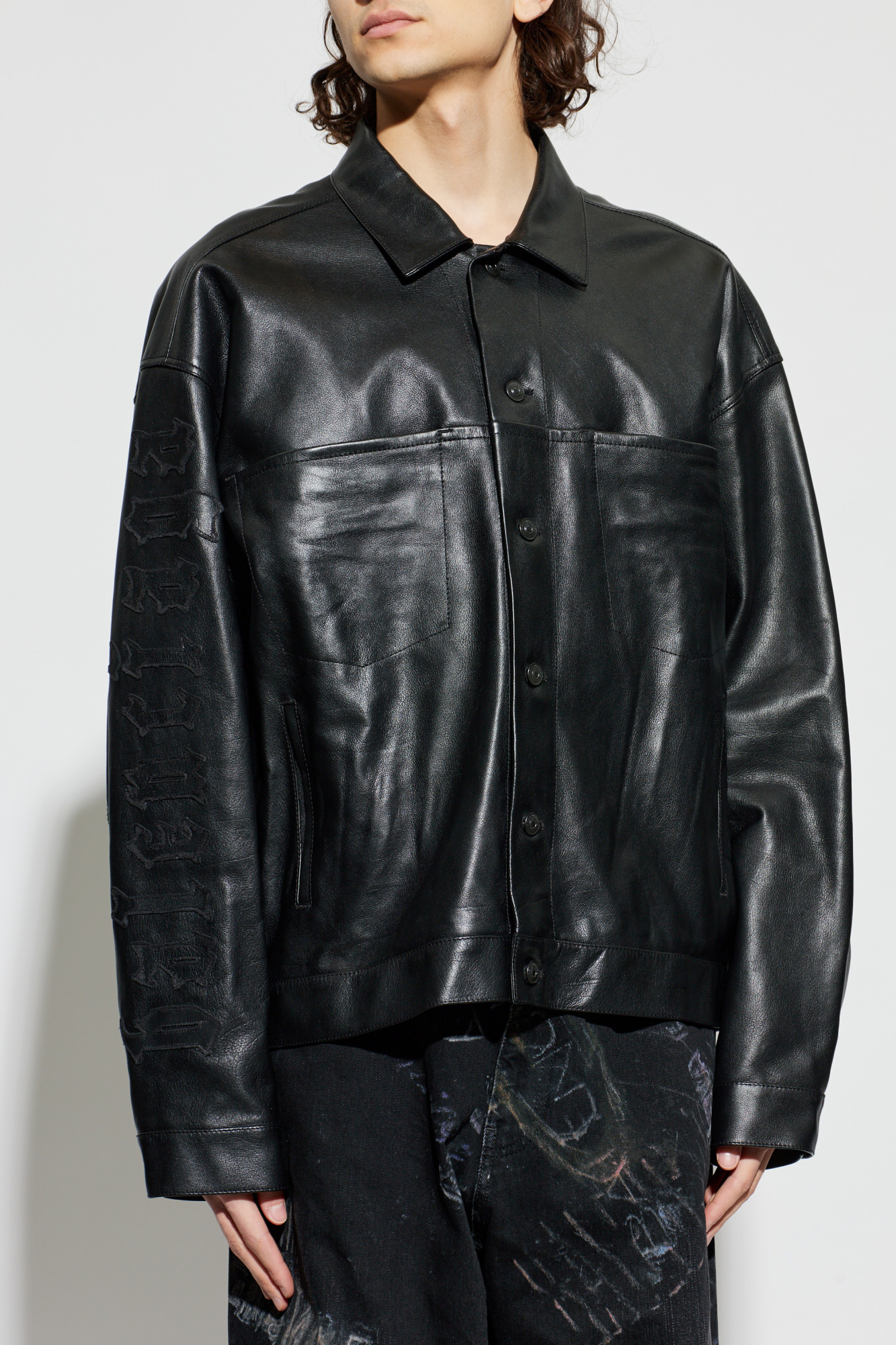 Balenciaga Leather jacket | Men's | Vitkac